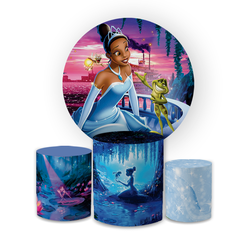 Kit Capa Painel Redondo + Trio Cilindros Decoração... - Loja | Bibi Painéis