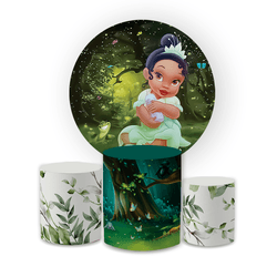 Kit Capa Painel Redondo + Trio Cilindros Decoração... - Loja | Bibi Painéis