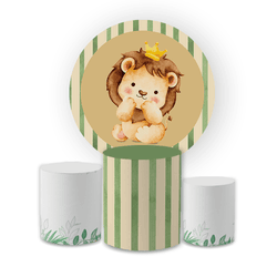 Kit Capa Painel Redondo + Trio Cilindros Decoração... - Loja | Bibi Painéis