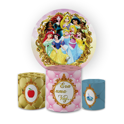 Kit Capa Painel Redondo + Trio Cilindros Decoração... - Loja | Bibi Painéis