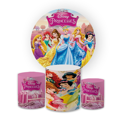 Kit Capa Painel Redondo + Trio Cilindros Decoração... - Loja | Bibi Painéis