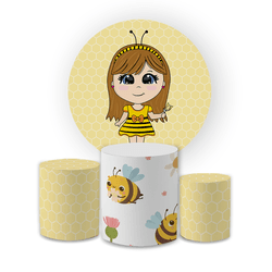 Kit Capa Painel Redondo + Trio Cilindros Decoração... - Loja | Bibi Painéis