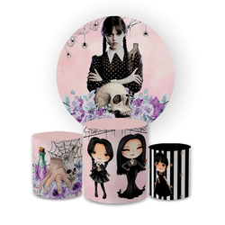 Kit Capa Painel Redondo + Trio Cilindros Decoração... - Loja | Bibi Painéis