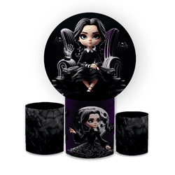 Kit Capa Painel Redondo + Trio Cilindros Decoração... - Loja | Bibi Painéis