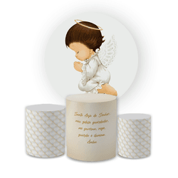 Kit Capa Painel Redondo + Trio Cilindros Decoração... - Loja | Bibi Painéis