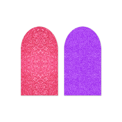 Capa Painel Romano Dupla Face Glitter Rosa e Roxo - Loja | Bibi Painéis