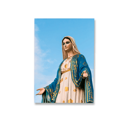 Painel Retangular Virgem Maria - Ceu - Loja | Bibi Painéis