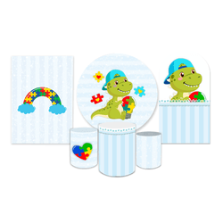 Kit Completo Dino Autismo - Loja | Bibi Painéis
