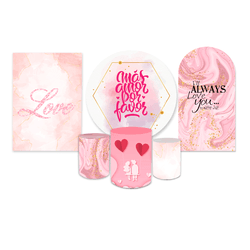Kit Completo Dia Dos Namorados Mais Amor Por Favor - Loja | Bibi Painéis