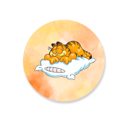 Capa Painel Redondo Garfield - Loja | Bibi Painéis
