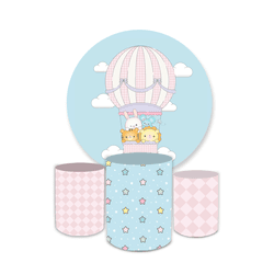 Kit Capa Painel + Trio Cilindros Animaizinhos - Loja | Bibi Painéis