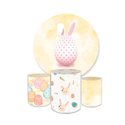 Kit Capa Painel + Trio Cilindros Pascoa 04 - Loja | Bibi Painéis