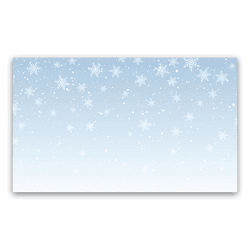 Painel Gigante Para Decoração 5 x 3 Neve 03 - Loja | Bibi Painéis