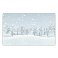 Painel Gigante Para Decoração 5 x 3 Neve 04 - Loja | Bibi Painéis