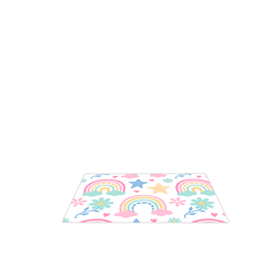 Tapete Em Tecido Painel Decorativo Arco Iris - 01 - Loja | Bibi Painéis