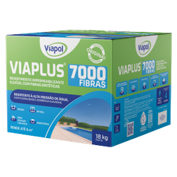 Viaplus 7000 Fibras 18KG Viapol - Bignotto Ferramentas