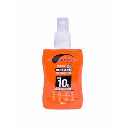 Spray Repelente de Insetos 100ML 10H Nutriex - Bignotto Ferramentas