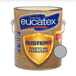 Tinta Rusterit Direto Na Pintura Platina 3,6 Ltr E... - Bignotto Ferramentas