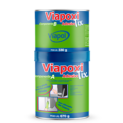 Viapoxi Adesivo Tix 1KG Viapol - Bignotto Ferramentas