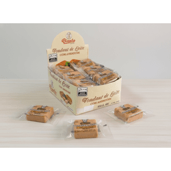 Fondant de Leite com Amendoim 18 unidades 40g. - Binuto Alimentos