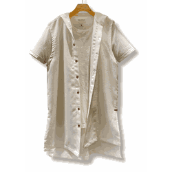 Colete Aberto Linen Off White - 12180.463 - BIOTWO