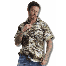 CAMISA CONFORT CETIM CAMUFLADA - 85075.144 - BIOTWO