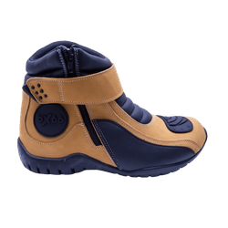Bota Motociclista Cano Baixo Solado Borracha Fecha... - Box66 Footwear 