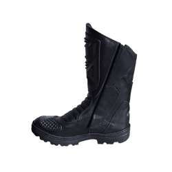 Bota Motociclista Couro Legitimo Cano Medio BX66 -... - Box66 Footwear 