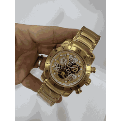 BVESAS-008 - Relogio Bvlgari - Eskeleto Com Safira... - Junior Relógios de Luxo