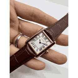 CRCOU42-001 - Relogio Cartier Couro Cod Crcou42-00 - Junior Relógios de Luxo