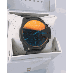 DZ10CO-003 - Relogio Diesel 10 Bar Couro Cod.dz10c... - Junior Relógios de Luxo