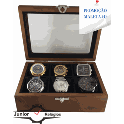 MLMO-004 - Maleta Montada Cod Mlmo-004 - Junior Relógios de Luxo