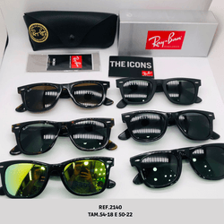 2140 Tam 54-18 e Tam 50-22 - Óculos Ray Ban Cod 21... - Junior Relógios de Luxo