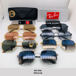 3764 Tam 54-18 - Óculos Ray Ban Cod 3764 Tam 54-18 - Junior Relógios de Luxo