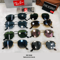 3548 Tam 51-21 e Tam 5421 - Óculos Ray Ban Cod 354... - Junior Relógios de Luxo