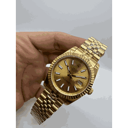 Cod.rxdtju-0014 - Relogio Rolex Datejust Jubile Co... - Junior Relógios de Luxo