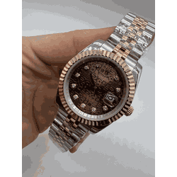 Cod.rxtop1-005 - Relogio Rolex Datejust Pedra Cod.... - Junior Relógios de Luxo