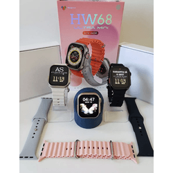61-HW68 ULTRA MINI - Smartwatch Hw68 Ultra Mini - Junior Relógios de Luxo
