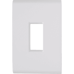 Placa 4x2 com 1 Posto Vertical Branco LIZ - Tramontina - Broketto Materiais Elétricos