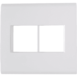 Placa 4x4 com 4 Postos Branco LIZ - Tramontina - Broketto Materiais Elétricos