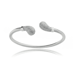 Brac Torc Pont Gota 2720172 Prata - 3885091012701 - B.S ACESSORIOS E PRESENTES