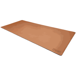 DeskPad FlexWork 40x90 - CARAMELO - Couro Legítimo