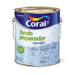 Fundo Preparador Parede Base Àgua 3,6L Coral - CACIFE