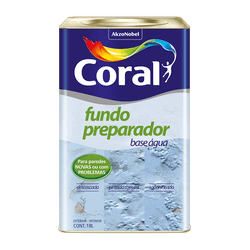 Fundo Preparador Parede Base Àgua 18L Coral - CACIFE