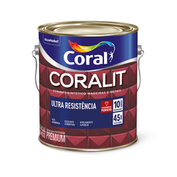 Coralit Ultra Resistência 3,6l Acetinado Coral - CACIFE
