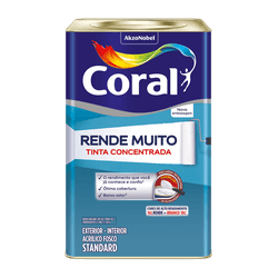 Tinta Rende Muito 16L Concentrada Coral - CACIFE