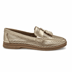 Mocassim Luisa Couro - MOC-OL - Calçados Em Casa