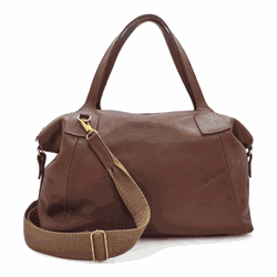Bolsa Mala Transversal Couro - BMT - Calçados Em Casa