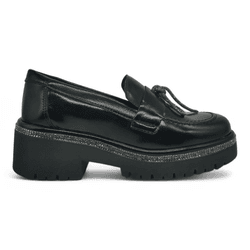 Mocassim Confort Preto - MOC - Calçados Em Casa