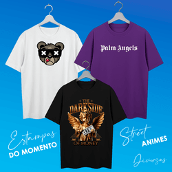 Kit 2 Camiseta Única Surpresa ? 100% Algodão - Gol... - Camiseta Surpresa